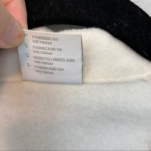 COLUMBIA WHITE FLEECE ZIP-UP JACKET {Small} - Picture 6 of 7